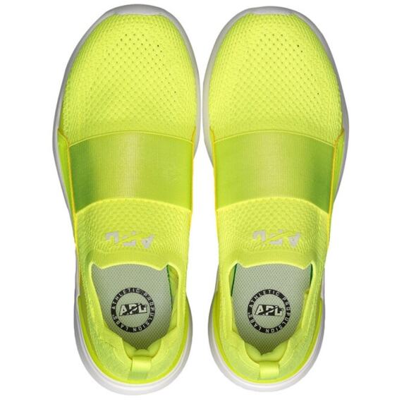 APL TechLoom Bliss Men’s Running Sneakers - Bright Yellow Energy White NEW 11.5 - Picture 6 of 15